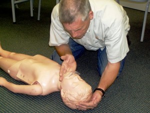 Ken at CPR class