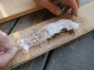 Cotton Strip With Ash