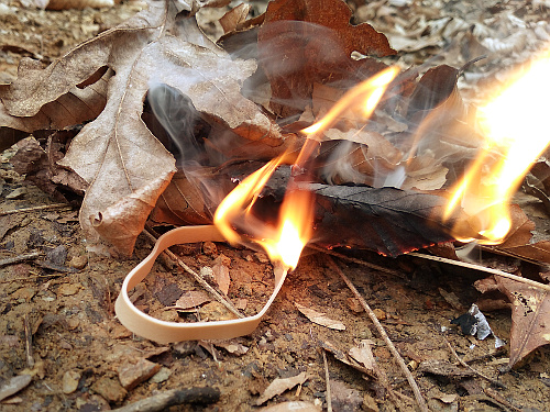 Rubber Bands and Heat